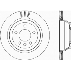 BDA2220.20 OPEN PARTS Тормозной диск