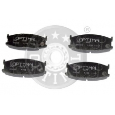 9211 OPTIMAL Комплект тормозных колодок, дисковый тормоз