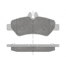 SP 413 PR SCT Комплект тормозных колодок, дисковый тормоз