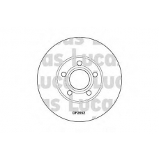 DF2652 TRW Тормозной диск DF2652 TRW Тормозной диск