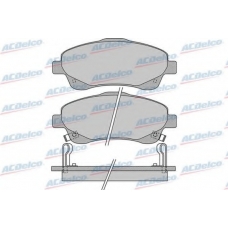 AC608281D AC Delco Комплект тормозных колодок, дисковый тормоз