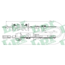 C0173C LPR Трос, управление сцеплением