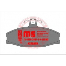 13-0460-2964-2-C-SET MASTER-SPORT Комплект тормозных колодок, дисковый тормоз