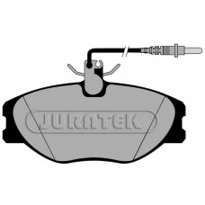 JCP898 JURATEK Комплект тормозных колодок, дисковый тормоз