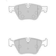 WBP24697A WAGNER LOCKHEED Комплект тормозных колодок, дисковый тормоз