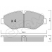 822-671-1 CIFAM Комплект тормозных колодок, дисковый тормоз