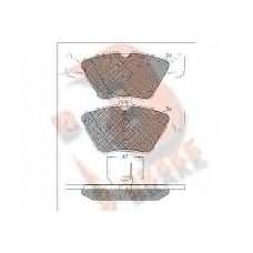 RB1159 R BRAKE Комплект тормозных колодок, дисковый тормоз