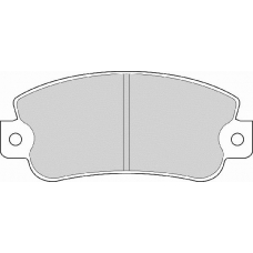 FD6253A NECTO Комплект тормозных колодок, дисковый тормоз