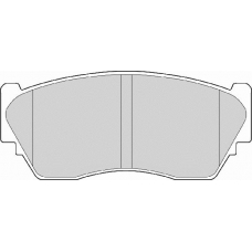 FD6572N NECTO Комплект тормозных колодок, дисковый тормоз