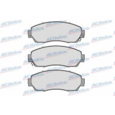 AC860681D AC Delco Комплект тормозных колодок, дисковый тормоз