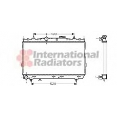 60822095 SCHLIECKMANN Радиатор, охлаждение двигателя