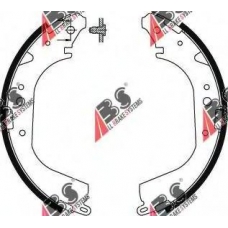 8581 ABS Комплект тормозных колодок