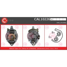 CAL10226AS CASCO Генератор