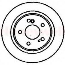 561575B BENDIX Тормозной диск