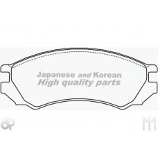 N009-25 ASHUKI Комплект тормозных колодок, дисковый тормоз