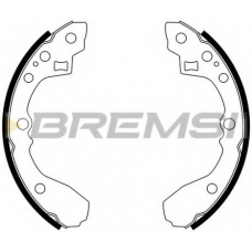 GF0778 BREMSI Комплект тормозных колодок