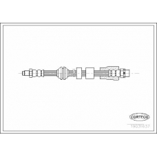 19031637 CORTECO Тормозной шланг