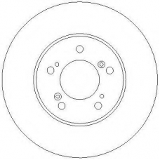 AC2437D AC Delco Тормозной диск