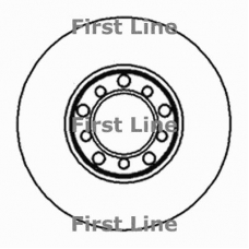 FBD206 FIRST LINE Тормозной диск