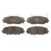 GDB3424 TRW Комплект тормозных колодок, дисковый тормоз