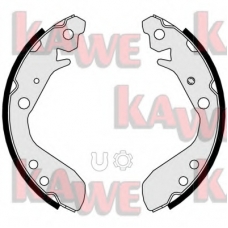 09970 KAWE Комплект тормозных колодок