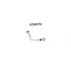 LC43173 VENEPORTE Труба выхлопного газа