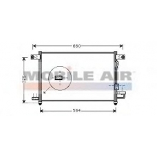 60815049 SCHLIECKMANN Конденсатор, кондиционер