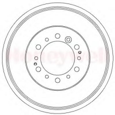 329273B BENDIX Тормозной барабан