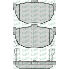 05P089 LPR Комплект тормозных колодок, дисковый тормоз