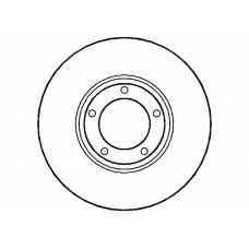 NBD097 NATIONAL Тормозной диск