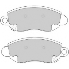 DBP241381 DURON Комплект тормозных колодок, дисковый тормоз