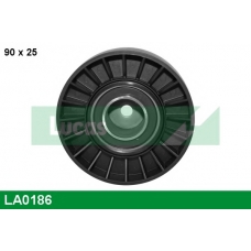 LA0186 TRW Натяжной ролик, ремень ГРМ