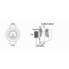 943355134010 MAGNETI MARELLI Генератор