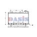 350019N AKS DASIS Радиатор, охлаждение двигателя