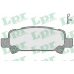 05P838 LPR Комплект тормозных колодок, дисковый тормоз