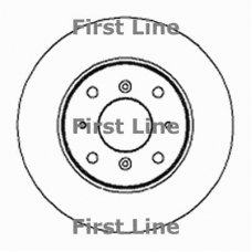 FBD334 FIRST LINE Тормозной диск