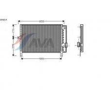CR5014 AVA Конденсатор, кондиционер