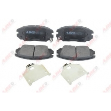 C10517ABE ABE Комплект тормозных колодок, дисковый тормоз