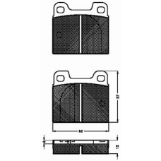 2136 OPTIMAL Bremsbelag