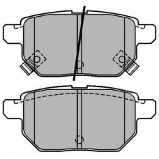 CBP31730 COMLINE Комплект тормозных колодок, дисковый тормоз