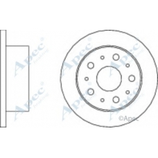 DSK2625 APEC Тормозной диск