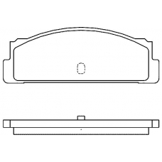 20074 100  0 4 T4038 TEXTAR Колодки тормозные