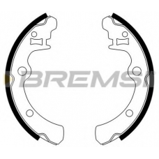 GF0883 BREMSI Комплект тормозных колодок