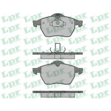 05P635 LPR Комплект тормозных колодок, дисковый тормоз