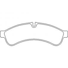 MDB2906 MINTEX Комплект тормозных колодок, дисковый тормоз