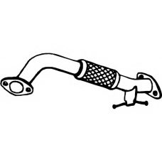 P2384 FENNO Труба выхлопного газа