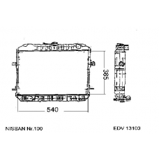 13100 KЬHLER-PAPE Wasserkьhler  pkw