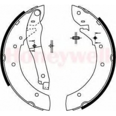 361358B BENDIX Комплект тормозных колодок
