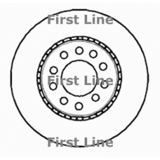 FBD580 FIRST LINE Тормозной диск