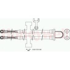 431356B BENDIX Трос, стояночная тормозная система